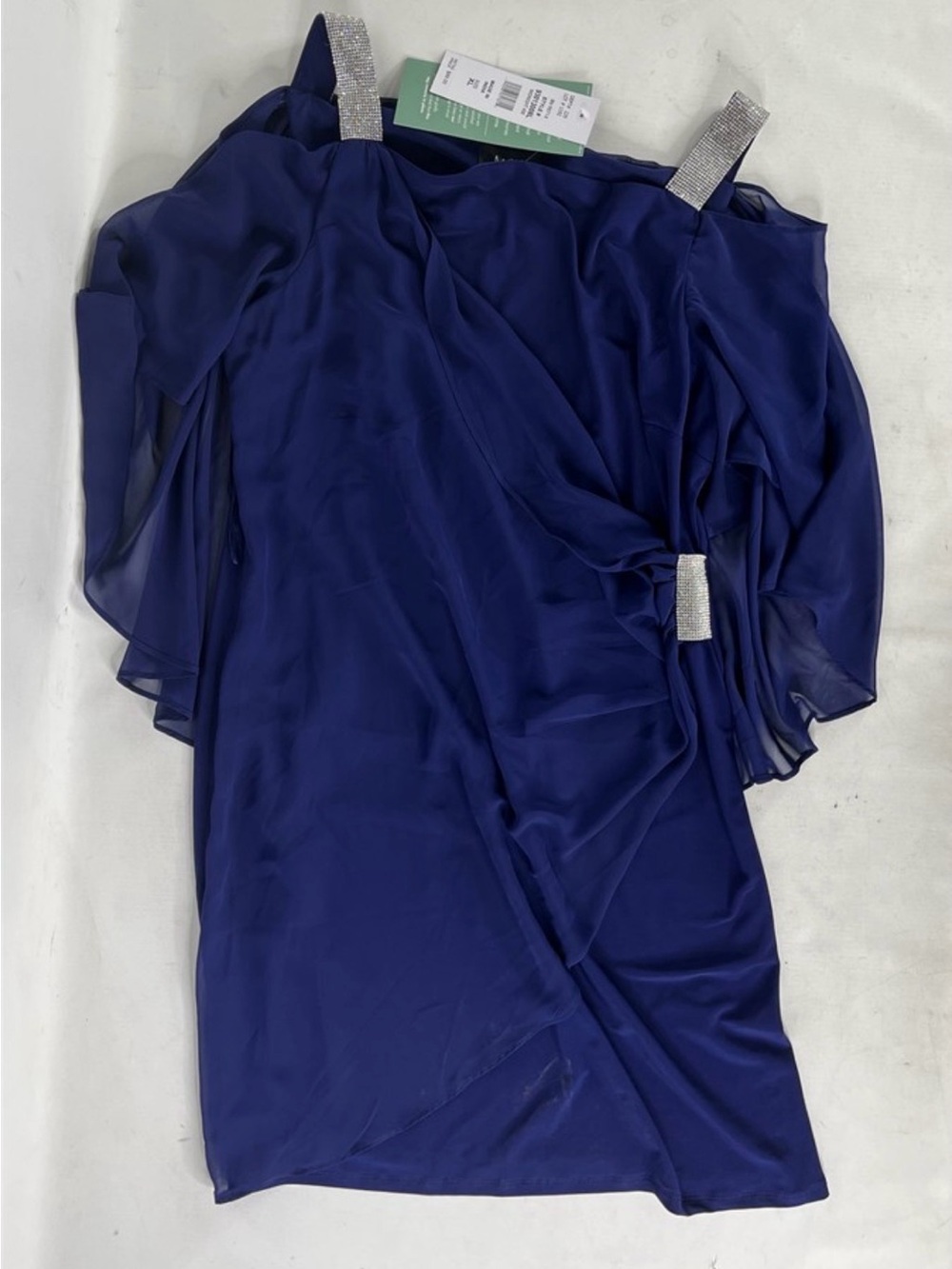 MSK Blue Evening Dress, Size: XL (Woman, NWT MRSP $90 - Picture 2 of 11